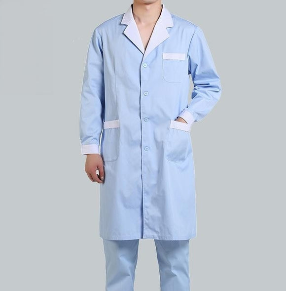 Long Length Doctor/Nurse White Lab Coat