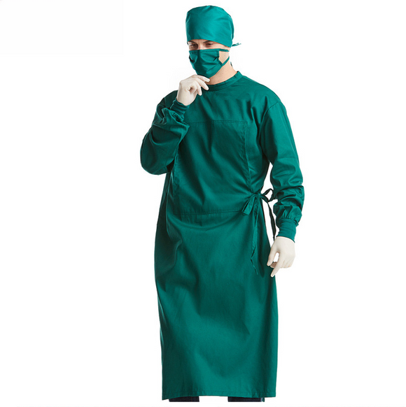 Washable Cotton Surgical Gown for Reusability