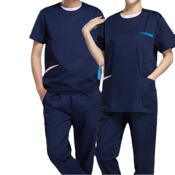 Unisex Short Sleeve Scrub Uniform