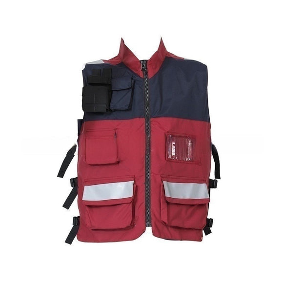 Red Emergency Thermal Vest - Stay Warm