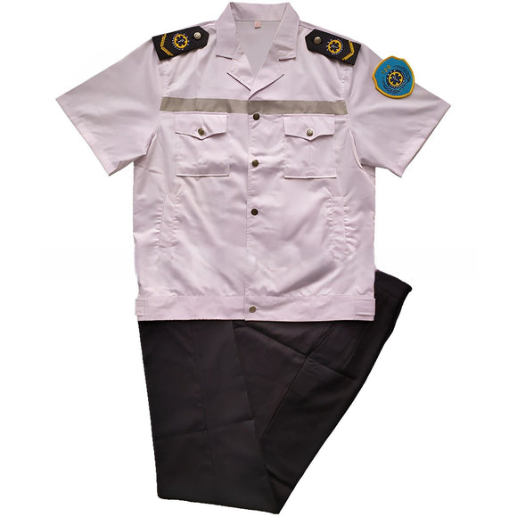 White Short Sleeve Emergency Uniform