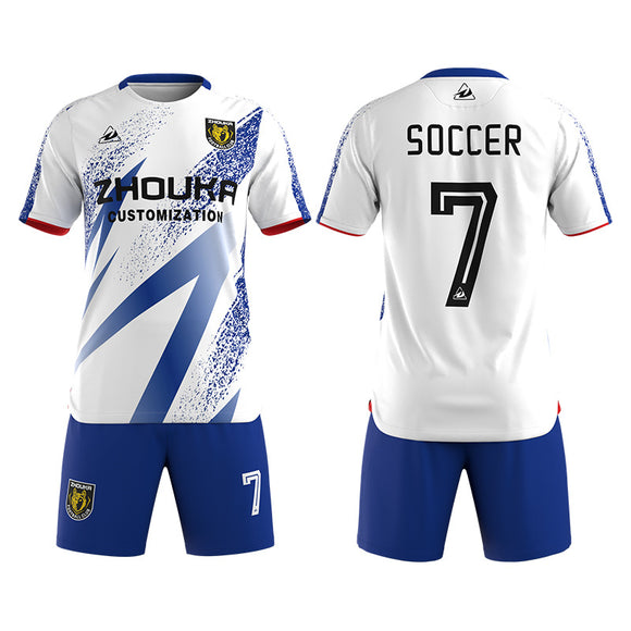 Custom World Cup Argentina Soccer Jersey