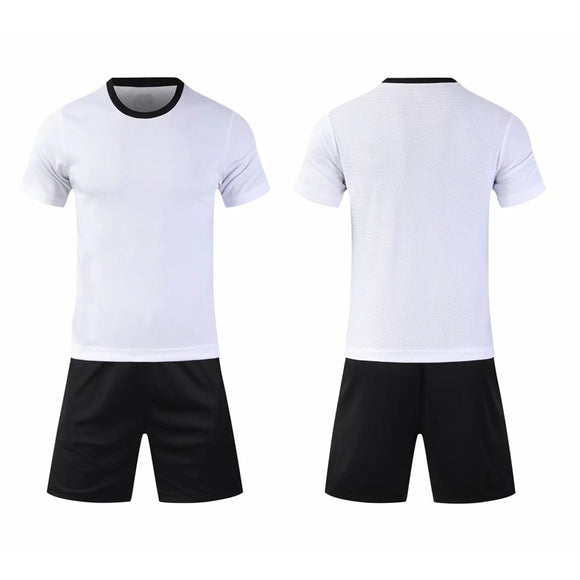 Customized Blank Short Sleeve Soccer Jerseys Uniform