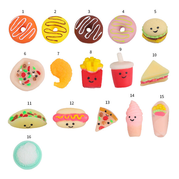 Artificial Donuts Stress Relief Ball for Party Decoration