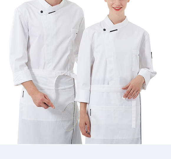 Chinese Style Long Sleeve Chef Work Uniform