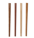 25CM Household Original Chicken Wing Wooden Chopsticks Set