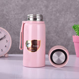 Eco-friendly Vacuum Stainless Steel Insulated Tumblers Coffee Travel Mug with Press Lid