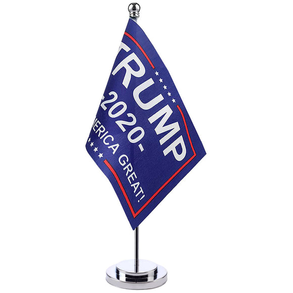 Campaign Mini Desk Flag with Stand Base