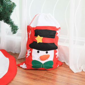 Wholesale Cheap Non Woven Felt Drawstring Christmas Gift Bag