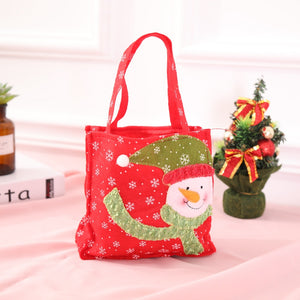 Wholesale Christmas Holiday Felt Santa Sack Candy Gift Bag