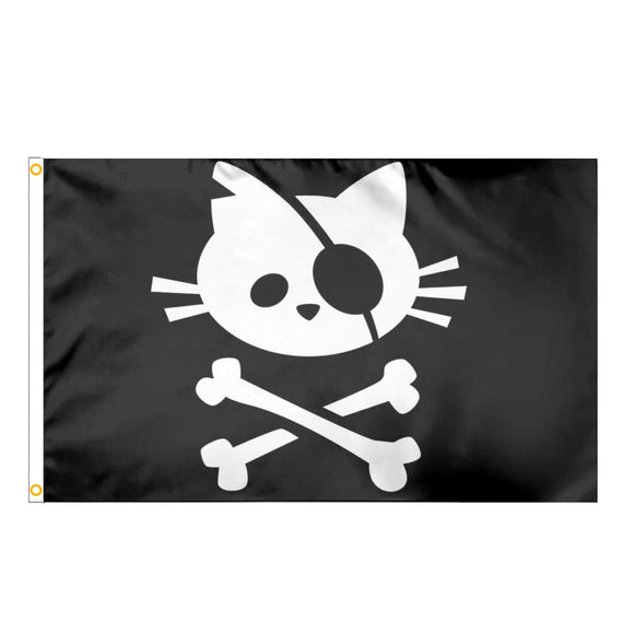 Pirate Flags with Grommets for Outdoor