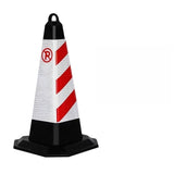Road Traffic Safety Cones with Handle and Reflective Collars