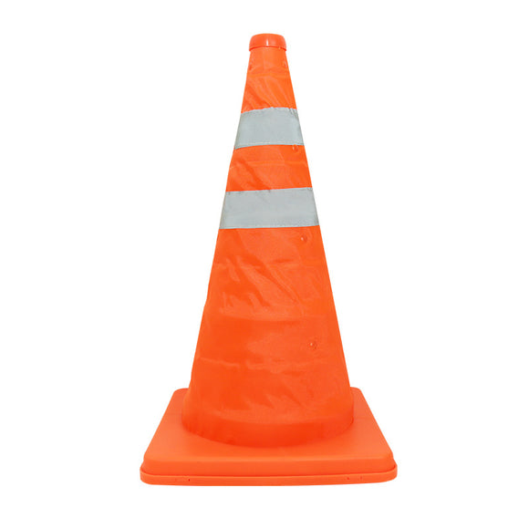 Orange Collapsible Traffic Cones Safety Cones for Parking Lot