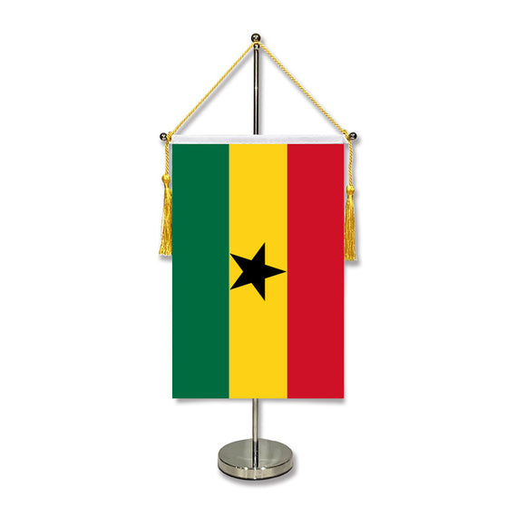 West Africa Mini Hanging Flag for Desk