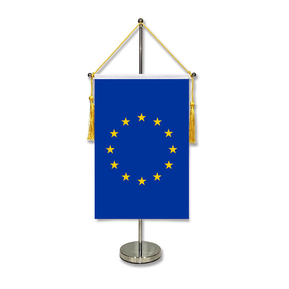 European Union organization  Mini Hanging Flag for Desk