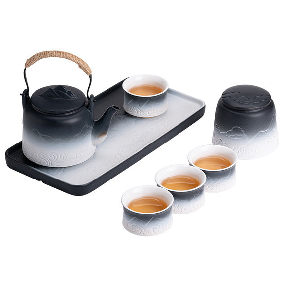 Promo Portable Porcelain Kung Fu Tea Set