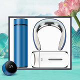 Smart Vacuum Water Bottle and Electromagnetic Pulse Neck Massager