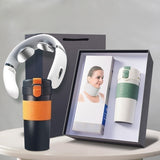 Neck Massage and Stainless Steel Vacuum-Insulated Travel Mug Gift Box