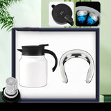 Stainless Steel Double Wall Vacuum Insulated Thermal Coffee Carafe and Neck Massage