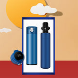 Travel Smart Vaccum Bottle and Foldable Umbrella Gift Set