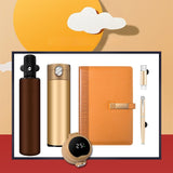 Stainless Steel Thermos Bottle and Umbrella
