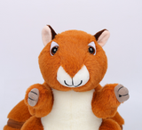 Reversible Squirrel Stuffed Animal Doll