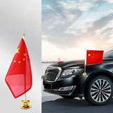 9.8x13.7" Car Flag with Air Suction Mount
