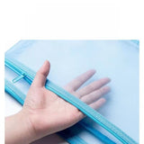 Blue Durable Mesh Nylon Document Bag