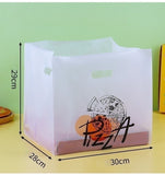 Plastic Bag With Die Cut Handle