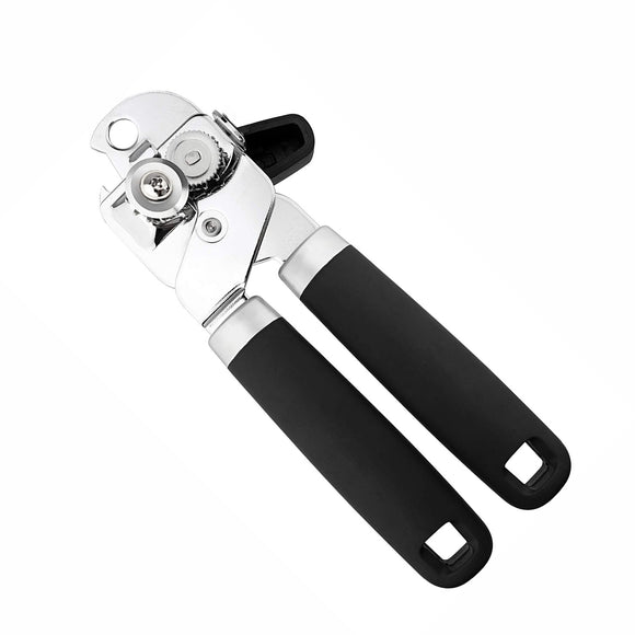 Safety Stainless Steel 3-in-1 Manual Can Opener and Lid Opener for Kitchen