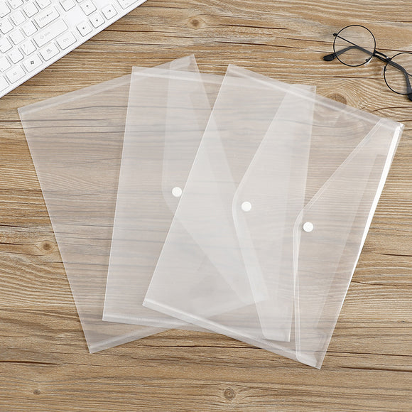 Durable Clear Plastic Document Envelope