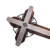 Handcrafted Natural Wood Cross