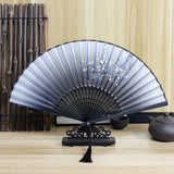 Simulated Silk Dance Fans for Performances