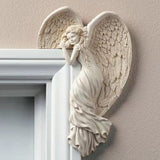 3D Angel Wing Sculpture Door Frame Decoration