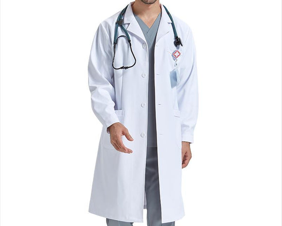 Professional Long Sleeve Doctor's Lab Coat