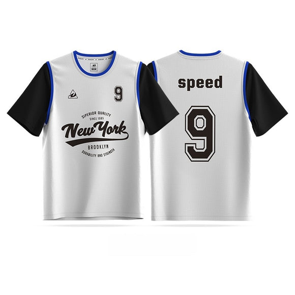 New Design Layered-Look Backetball Jersey