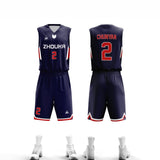 Custom Men's Basketball Uniform Set with Print