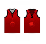 Custom Single Layer Double-Sided Team Basketball Jersey