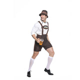 Men's Oktoberfest Choc Brown Costume