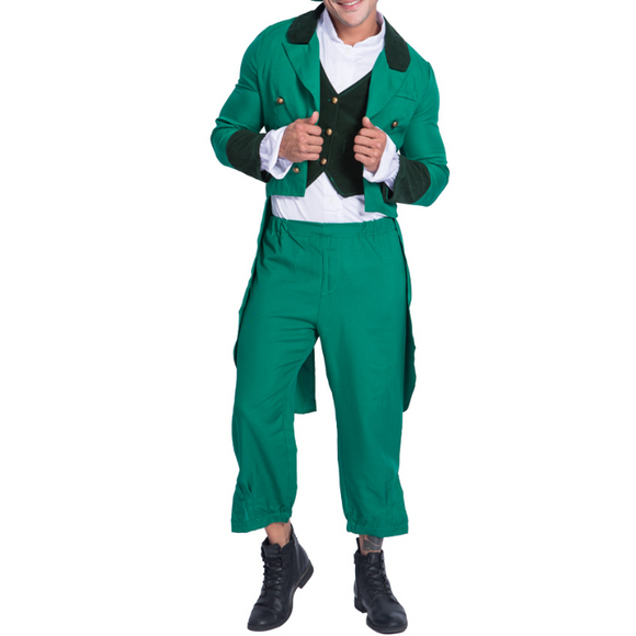 Patrick's Day Adult Costume Irish Lucky Clover Suits