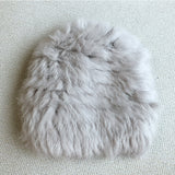 Women's Rabbit Fur Hooded Hat