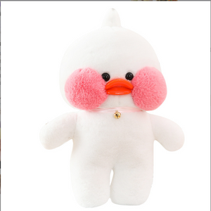 LaLafanfan White Duck Stuffed Doll Plush Toy Lovely Animal