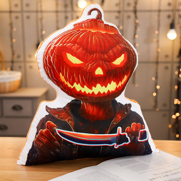 Halloween Soft Scary Pumpkin Plush Pillow Toy