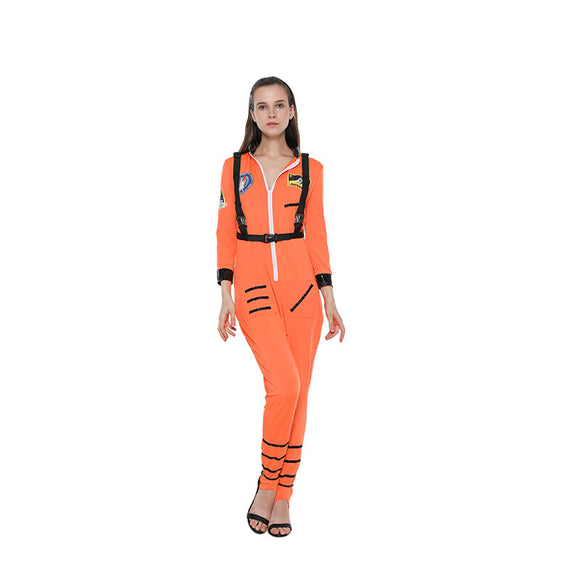 Women Astronaut Jumpsuit Cosplay Dress up Costumes