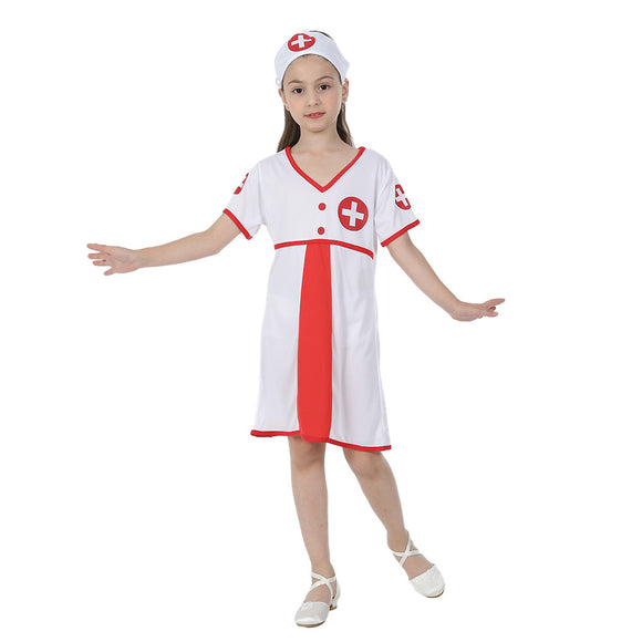Suit Darling Nurse Halloween Costume for Girls