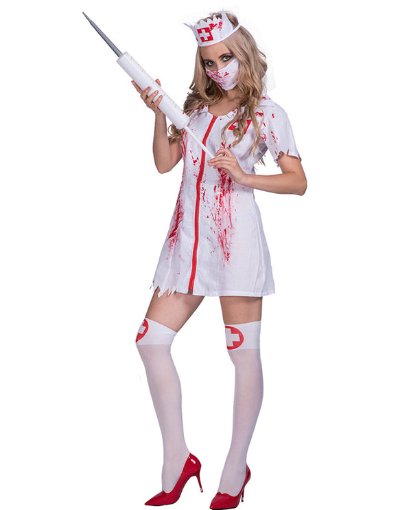 Halloween  Zombie Nurse Scary Costumes