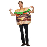 Adult's Hamburger Costume Halloween