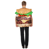 Adult's Hamburger Costume Halloween