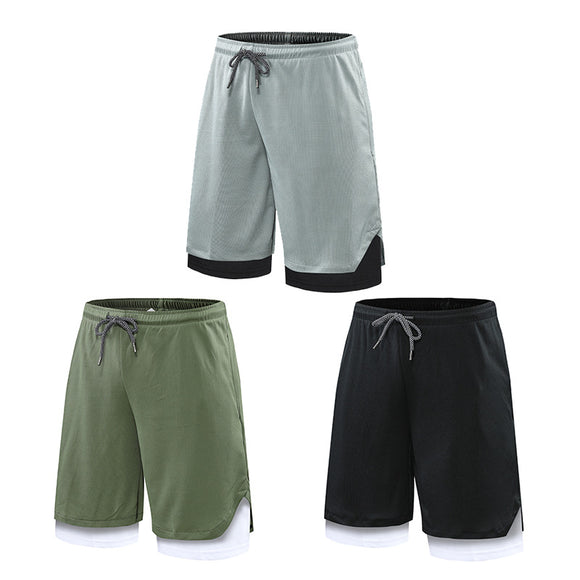 Quick Dry Mens Workout Athletic Shorts