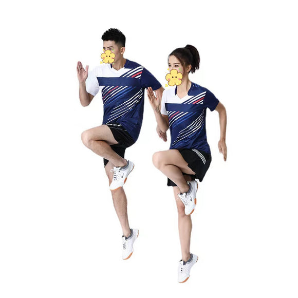 Custom Summer Quick-Dry Badminton Uniform Set for Adults